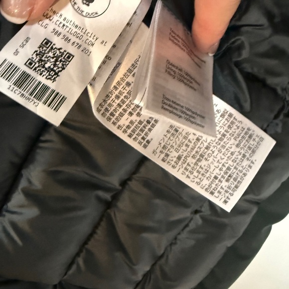 EUC Save the Duck rainy Matty jacket. Green black size 3 (Large) - Picture 5 of 10